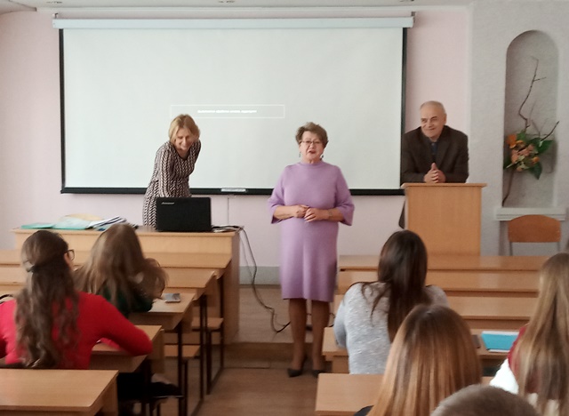 Партнери - стейкхолдер, гарант освітньо-професійної програми та завідувач випускової кафедри під час відкриття заходу